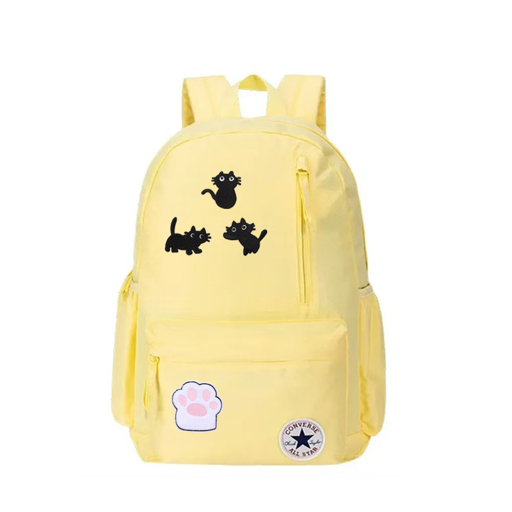 Converse Полиэстеровый рюкзак среднего размера унисекс светло-желтый, Black Kitten
Converse Полиэстеровый рюкзак среднего размера унисекс светло-желтый, Black Kitten