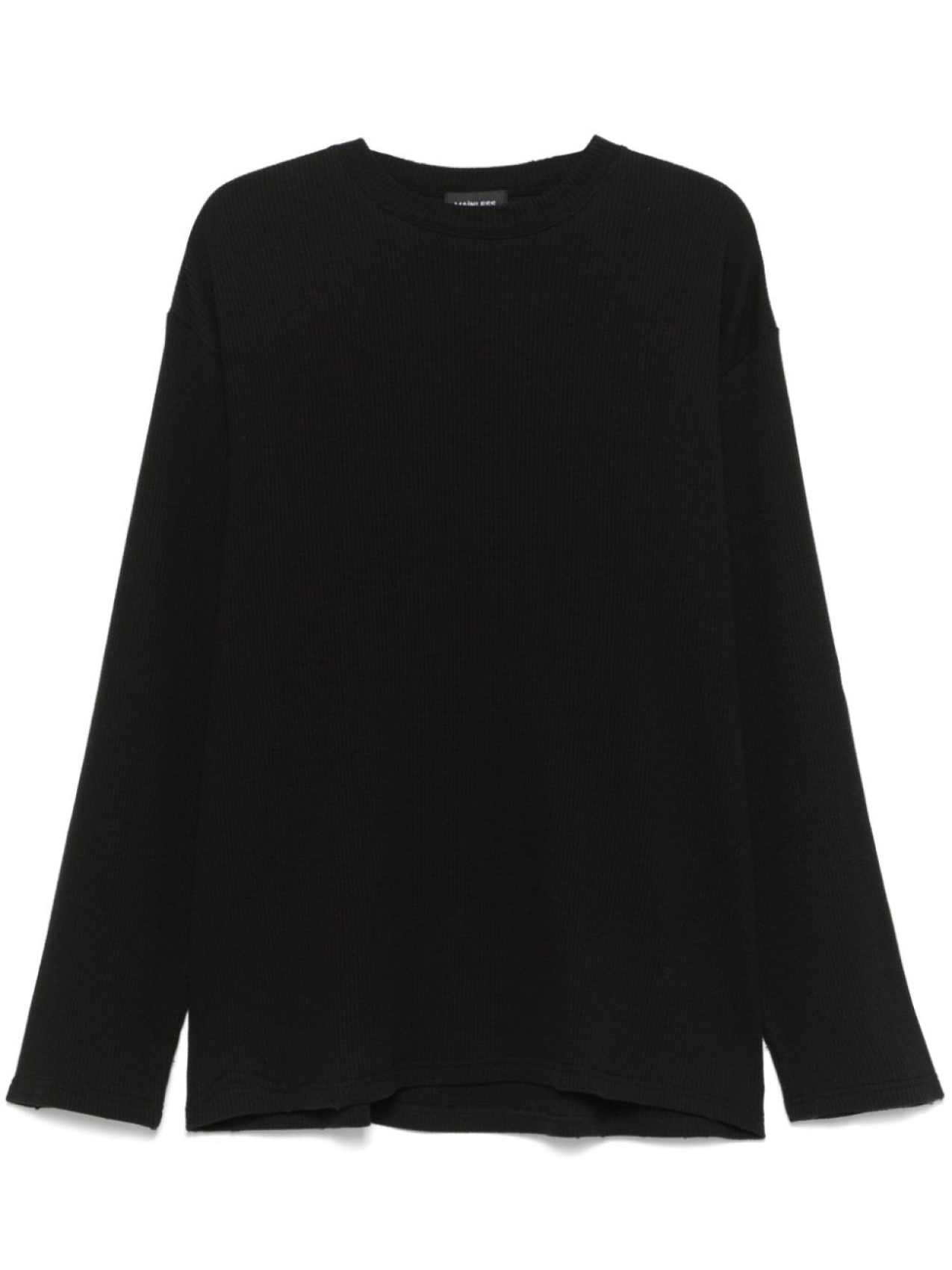 Mainless футболка фактурной вязки, черный 
Mainless футболка фактурной вязки, черный