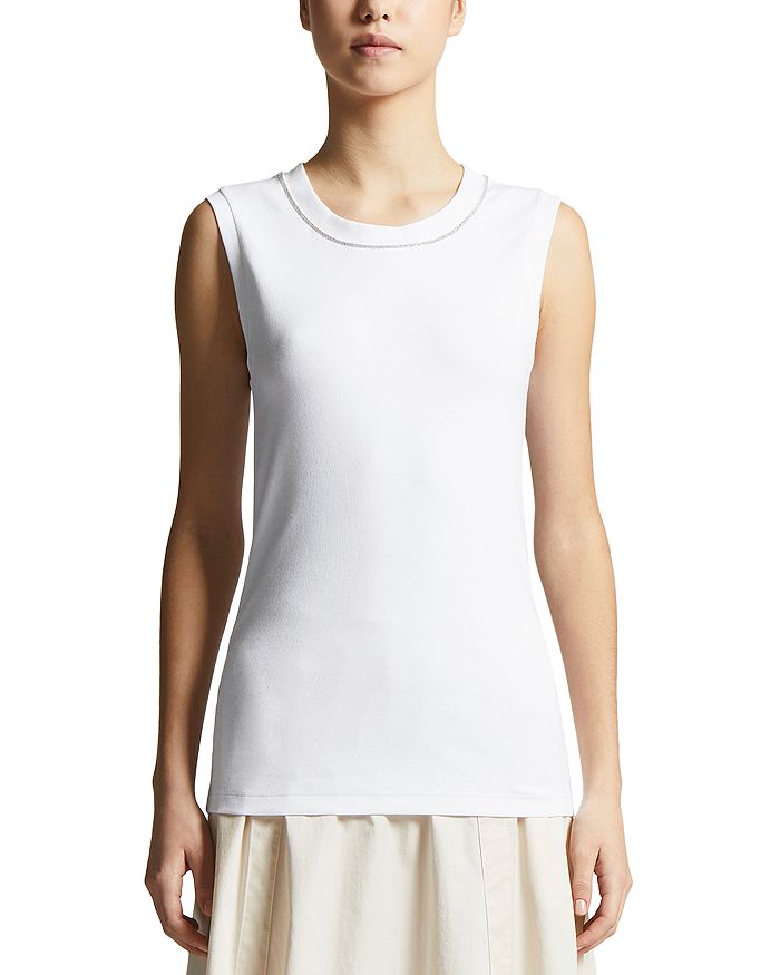 Топ без рукавов Peserico, белый
Топ без рукавов Peserico, белый