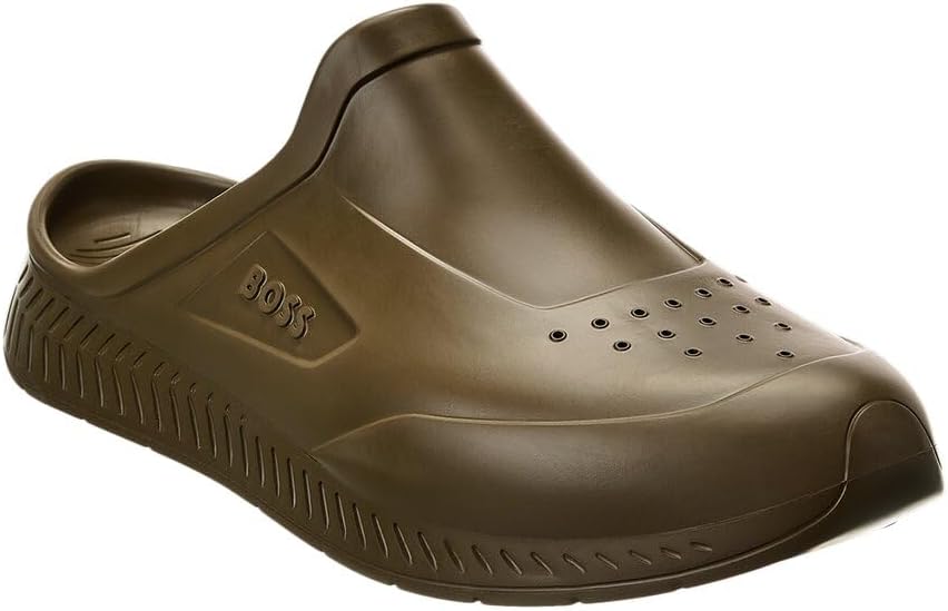 BOSS Мужские резиновые шлепанцы, Green Wood
BOSS Мужские резиновые шлепанцы, Green Wood