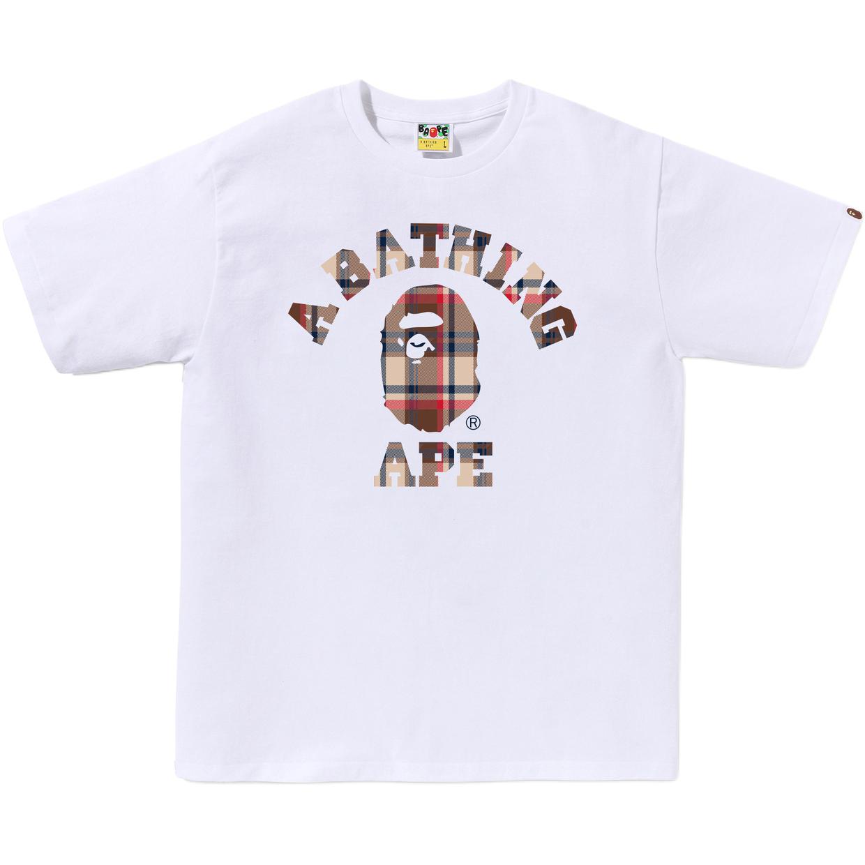Футболка мужская A BATHING APE, белый/розовый
Футболка мужская A BATHING APE, белый/розовый