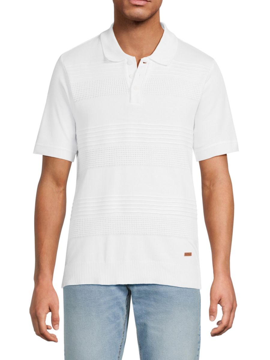 Рубашка-поло на четверть пуговицах Worden BUFFALO David Bitton, белый
Рубашка-поло на четверть пуговицах Worden BUFFALO David Bitton, белый