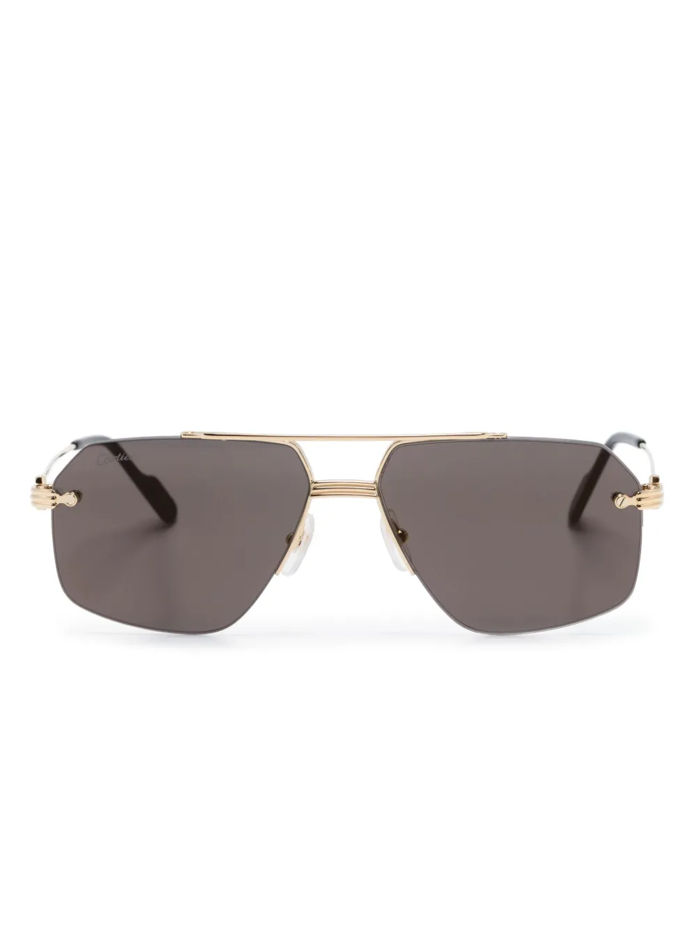 Солнцезащитные очки-пилоты Première de Cartier Cartier Eyewear, черный
Солнцезащитные очки-пилоты Première de Cartier Cartier Eyewear, черный