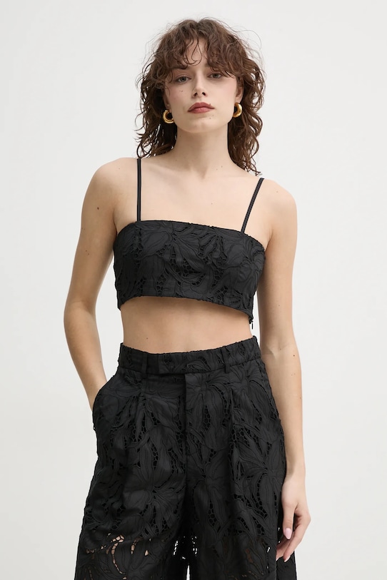 Топ из хлопка Isabelle Blanche, черный
Топ из хлопка Isabelle Blanche, черный