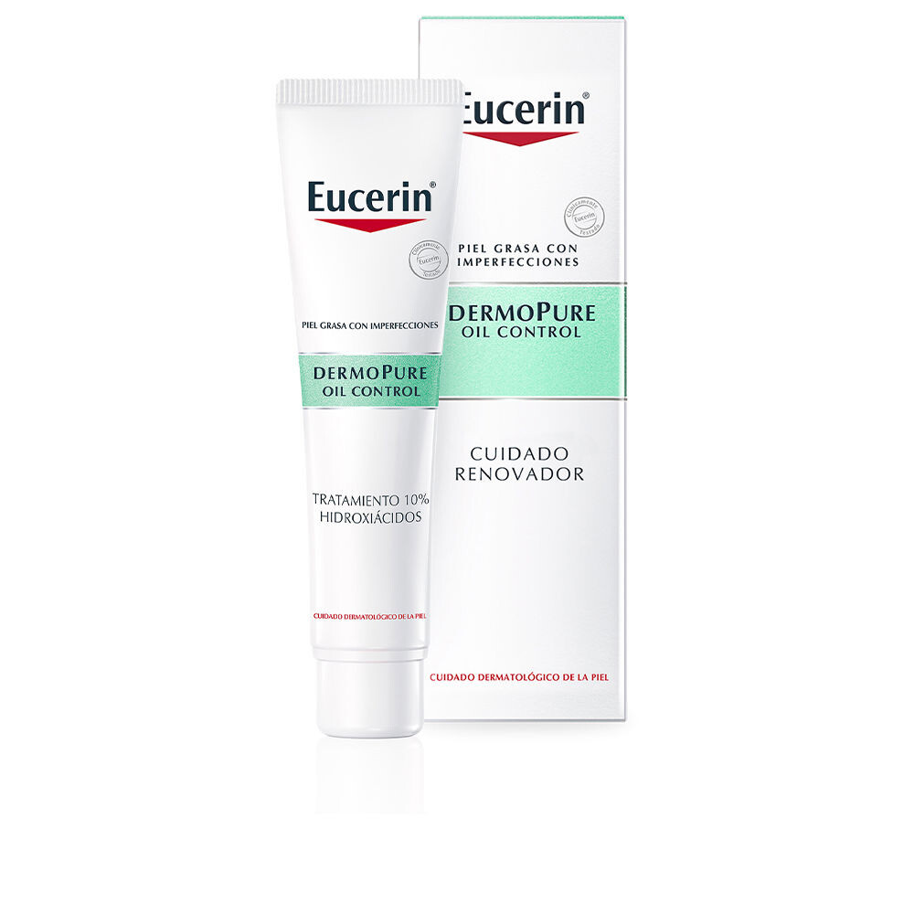 Крем для лечения кожи лица Dermopure oil control tratamiento 10% hidroxiácidos Eucerin, 40 мл
Крем для лечения кожи лица Dermopure oil control tratamiento 10% hidroxiácidos Eucerin, 40 мл