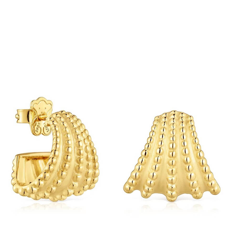 Серьги-кольца Tous Grain Short, 15,3 мм, серебро с 18-каратным золотым покрытием
Серьги-кольца Tous Grain Short, 15,3 мм, серебро с 18-каратным золотым покрытием