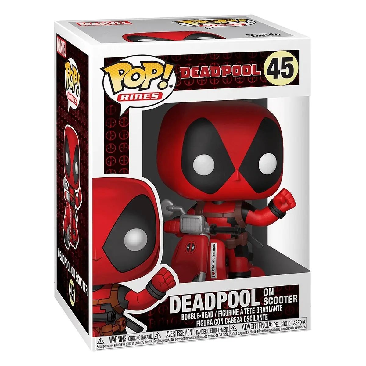 Фигурка Funko Pop! Marvel: Deadpool Parody - Deadpool on Scooter Rides, Серый, Фигурка Funko Pop! Marvel: Deadpool Parody - Deadpool on Scooter Rides
Фигурка Funko Pop! Marvel: Deadpool Parody - Deadpool on Scooter Rides, Серый, Фигурка Funko Pop! Marvel: Deadpool Parody - Deadpool on Scooter Rides