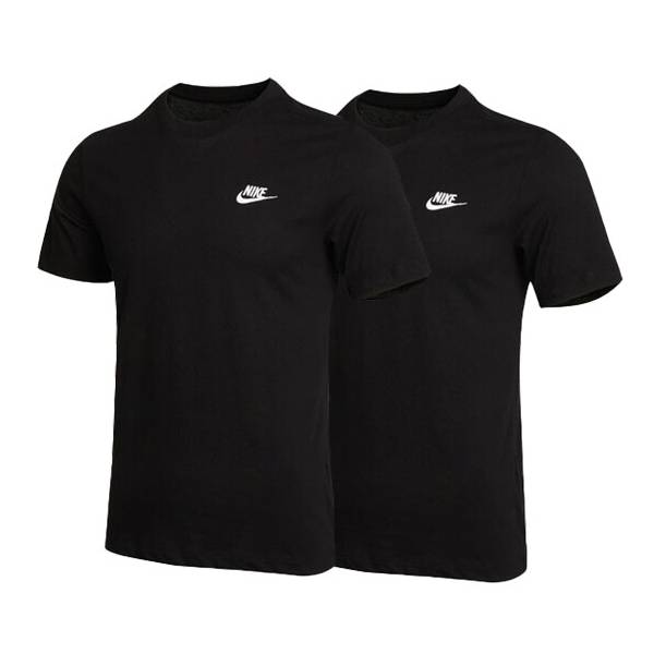 Комплект футболок Nike Sportswear Club, 2 предмета, черный
Комплект футболок Nike Sportswear Club, 2 предмета, черный