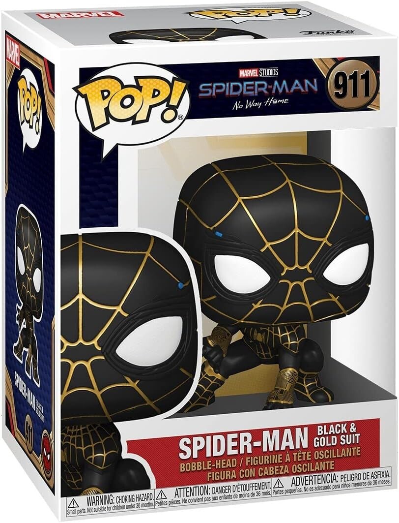 Фигурка Funko Pop Marvel: Spider-Man: No Way Home - Spider-Man in Black and Gold Suit, Черный, Фигурка Funko Pop Marvel: Spider-Man: No Way Home - Spider-Man in Black and Gold Suit
Фигурка Funko Pop Marvel: Spider-Man: No Way Home - Spider-Man in Black and Gold Suit, Черный, Фигурка Funko Pop Marvel: Spider-Man: No Way Home - Spider-Man in Black and Gold Suit