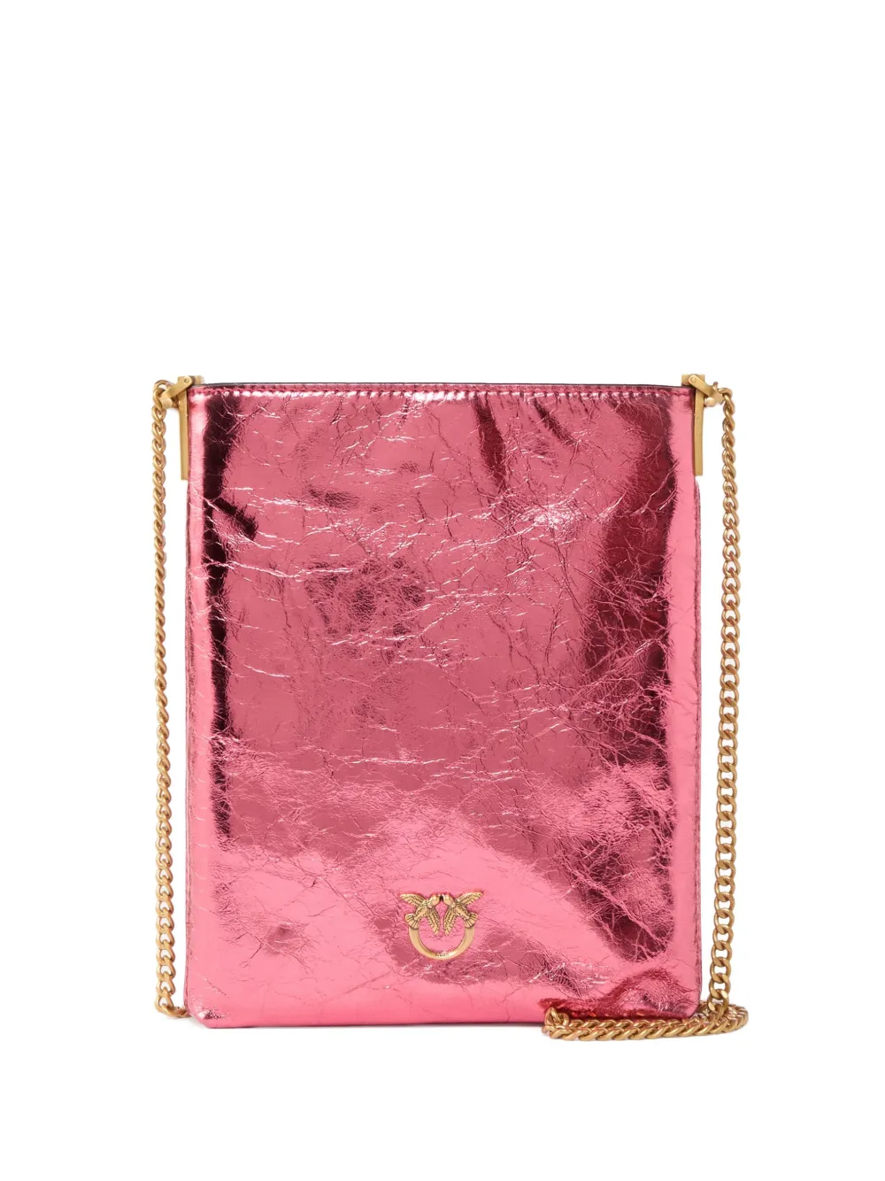 Мини-клатч с металлическим покрытием PINKO, розовый
Мини-клатч с металлическим покрытием PINKO, розовый