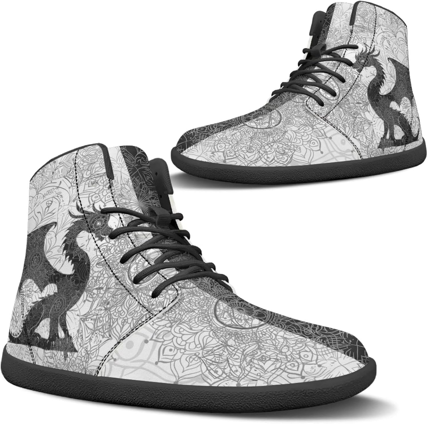 Кроссовки Binienty Barefoot Minimalist для мужчин и женщин с широким носком, кросс-тренер, без подъема, на шнуровке, Chinese Dragon
Кроссовки Binienty Barefoot Minimalist для мужчин и женщин с широким носком, кросс-тренер, без подъема, на шнуровке, Chinese Dragon