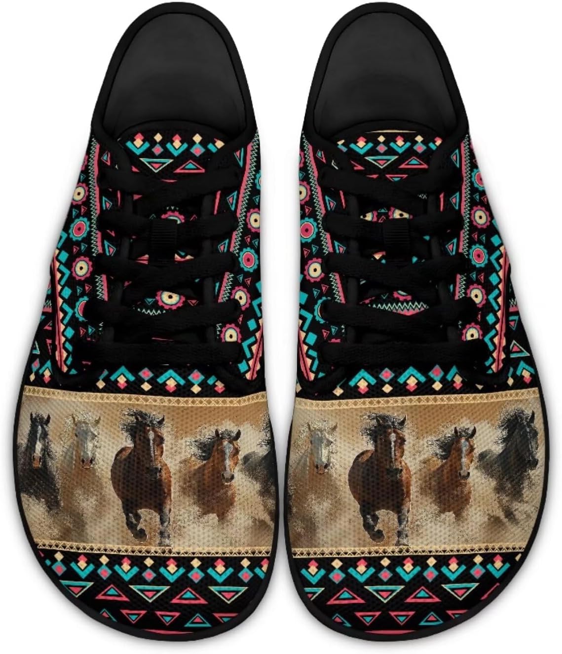 Мужские и женские низкие босоножки на День Святого Патрика с шнуровкой, ходовые туфли из ПУ, кроссовки с широкой носочной частью и нулевым перепадом Pointodoor, Southwest Africa Aztec Horse
Мужские и женские низкие босоножки на День Святого Патрика с шнуровкой, ходовые туфли из ПУ, кроссовки с широкой носочной частью и нулевым перепадом Pointodoor, Southwest Africa Aztec Horse