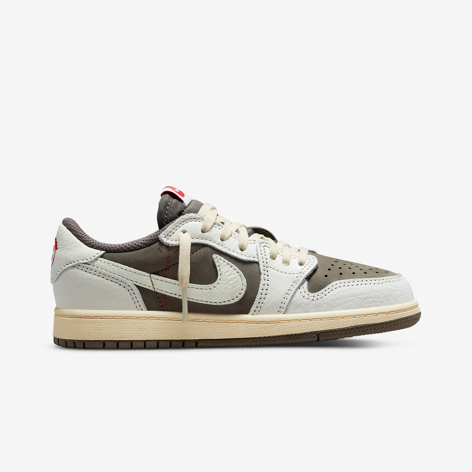 Детские кроссовки Travis Scott x Air Jordan 1 Retro Low OG TD 'Reverse Mocha', коричневый
Детские кроссовки Travis Scott x Air Jordan 1 Retro Low OG TD 'Reverse Mocha', коричневый