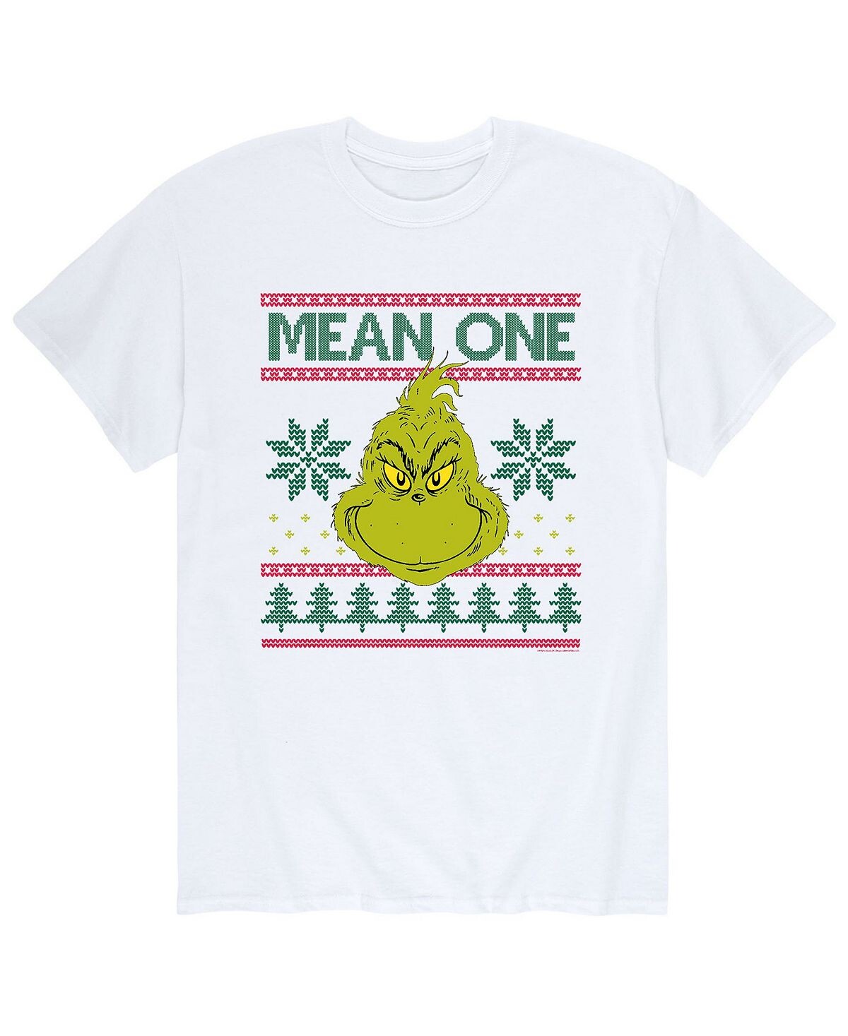 Мужская футболка dr. seuss the grinch mean one AIRWAVES, белый
Мужская футболка dr. seuss the grinch mean one AIRWAVES, белый