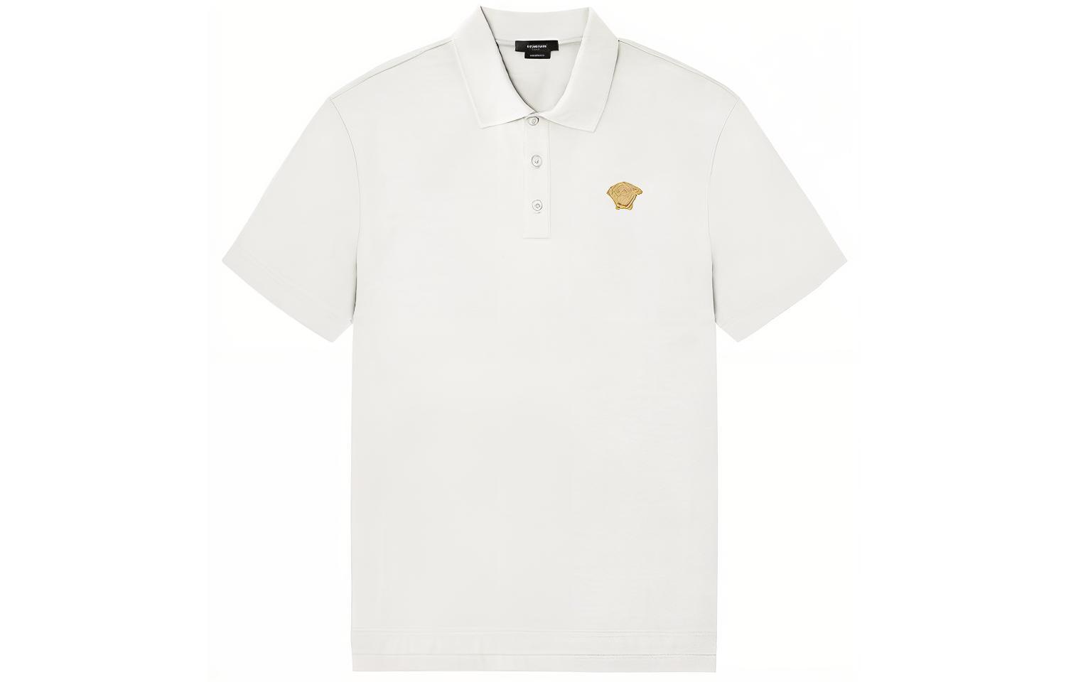 Поло с вышивкой Медузы VERSACE, белый
Поло с вышивкой Медузы VERSACE, белый