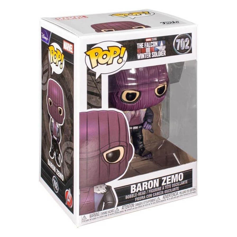 Фигурка Funko POP! Marvel: The Falcon and The Winter Soldier - Baron Zemo
Фигурка Funko POP! Marvel: The Falcon and The Winter Soldier - Baron Zemo