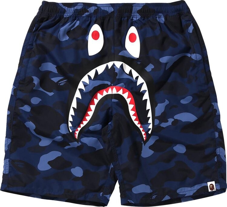 Шорты BAPE Color Camo Shark Beach Shorts 'Navy', синий
Шорты BAPE Color Camo Shark Beach Shorts 'Navy', синий