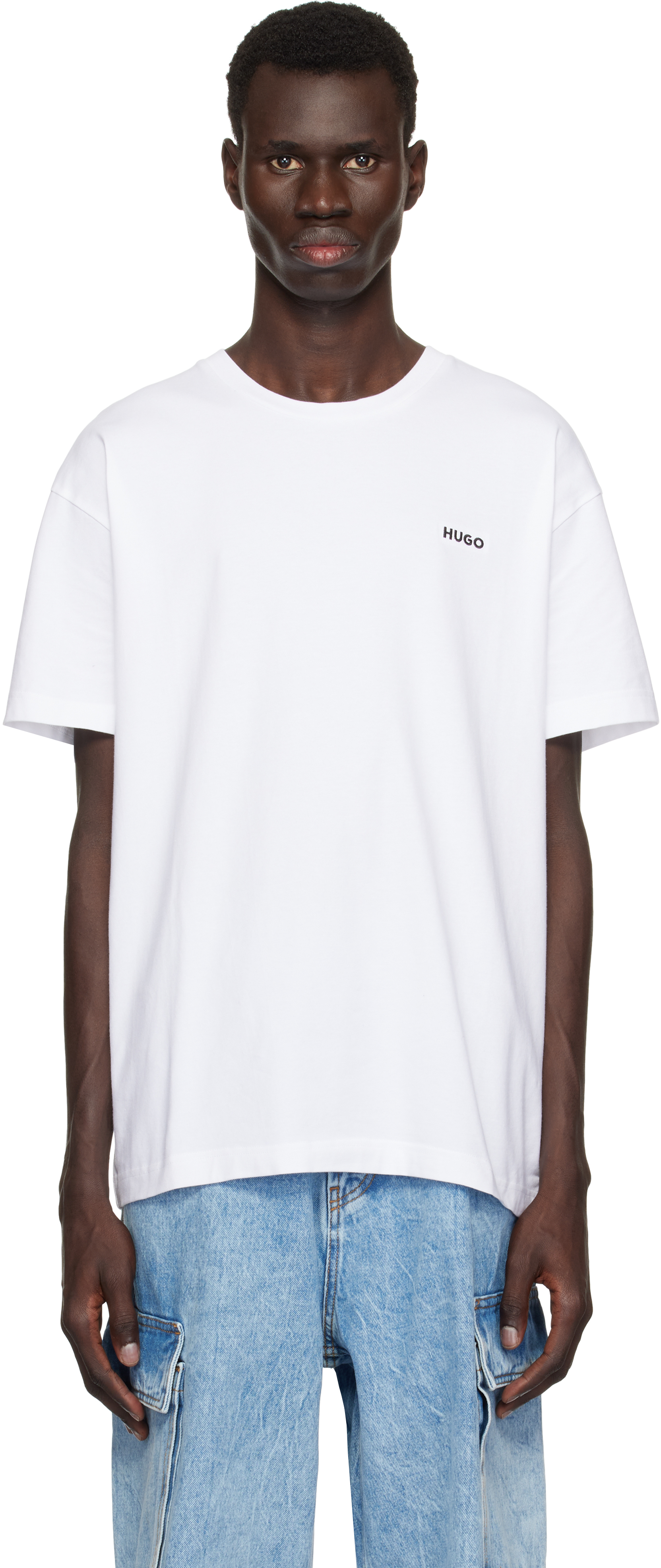 Футболка из эластичного хлопка Hugo
Футболка из эластичного хлопка Hugo