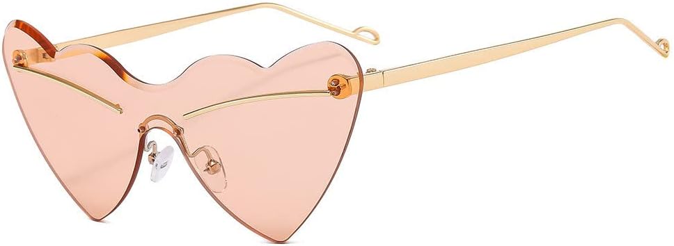 Солнцезащитные очки в стиле панк без оправы с сердечками, новые, для женщин и мужчин, в комплекте одна пара, женские панк-очки с защитой от УФ-излучения UV400 LANGSER, 2
Солнцезащитные очки в стиле панк без оправы с сердечками, новые, для женщин и мужчин, в комплекте одна пара, женские панк-очки с защитой от УФ-излучения UV400 LANGSER, 2