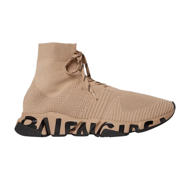 Кроссовки Balenciaga Speed Lace-Up Sneaker Graffiti - Beige Black, желто-коричневый
Кроссовки Balenciaga Speed Lace-Up Sneaker Graffiti - Beige Black, желто-коричневый