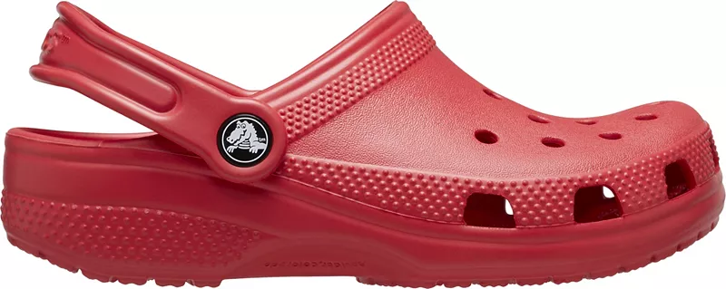 Классические детские сабо Crocs, цвет Varsity Red 
Классические детские сабо Crocs, цвет Varsity Red