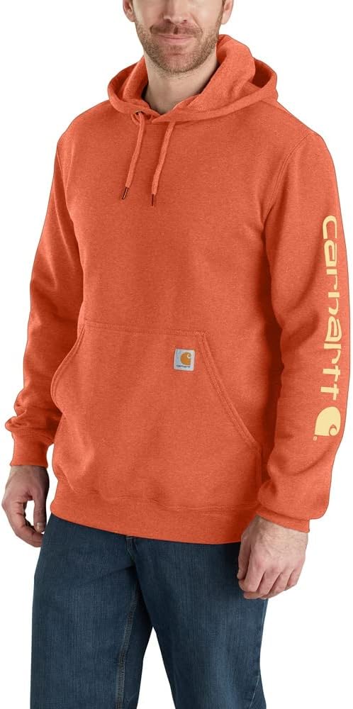 Carhartt мужская толстовка с логотипом на рукаве, свободный крой, средней плотности, распродажа, Desert Orange Heather
Carhartt мужская толстовка с логотипом на рукаве, свободный крой, средней плотности, распродажа, Desert Orange Heather