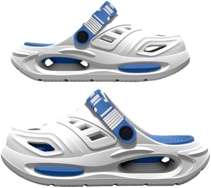 Мужские комфортные дышащие сандалии с отверстиями и съемными стельками Swzec, белый
Мужские комфортные дышащие сандалии с отверстиями и съемными стельками Swzec, белый