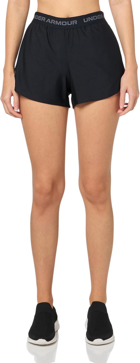 Женские шорты Under Armour Tech Play Up, (001) Black/Castlerock
Женские шорты Under Armour Tech Play Up, (001) Black/Castlerock