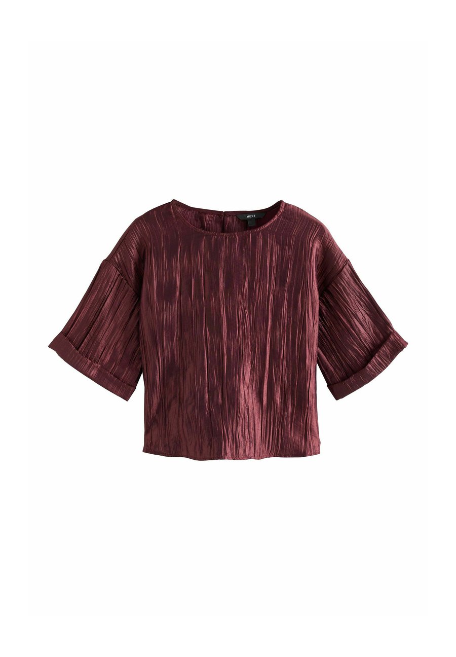 Блуза Next METALLIC CRINKLED SHORT SLEEVE, Burgundy Red/Dark Red
Блуза Next METALLIC CRINKLED SHORT SLEEVE, Burgundy Red/Dark Red