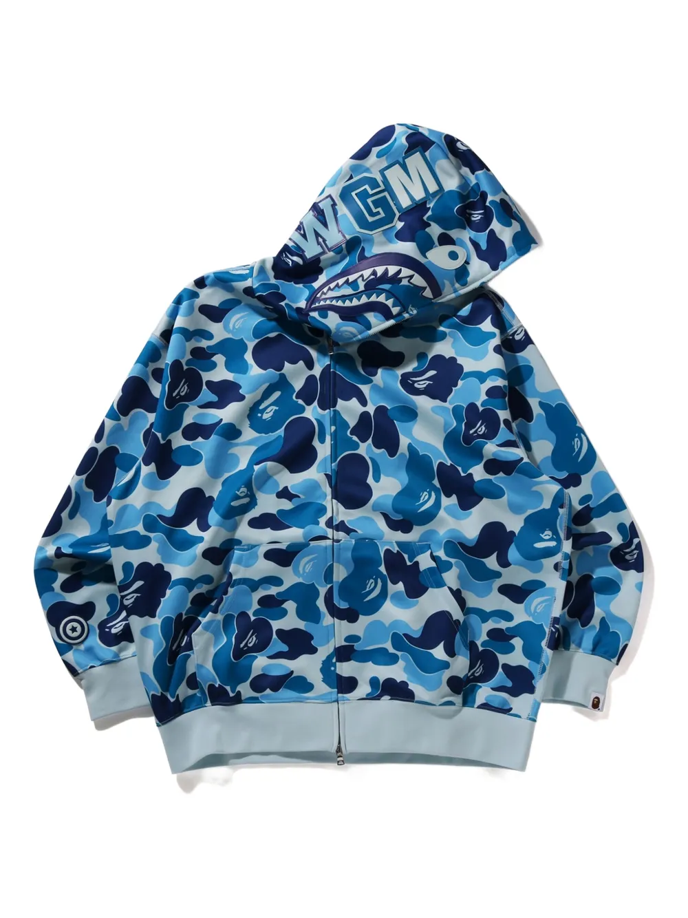 Худи ABC Camo на молнии A BATHING APE, синий
Худи ABC Camo на молнии A BATHING APE, синий