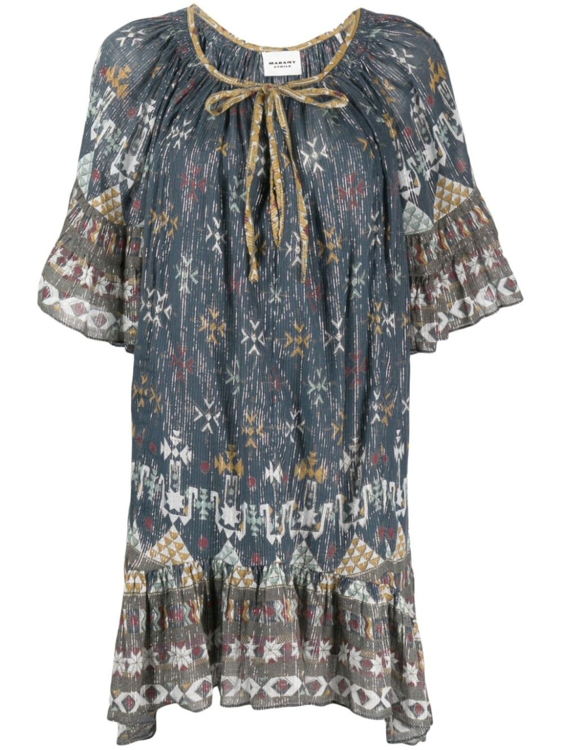 Marant Étoile платье с графичным принтом, синий
Marant Étoile платье с графичным принтом, синий