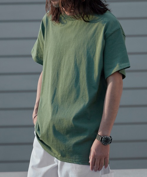 Футболка с коротким рукавом из ультрахлопка, свободный крой GILDAN, оливковый
Футболка с коротким рукавом из ультрахлопка, свободный крой GILDAN, оливковый