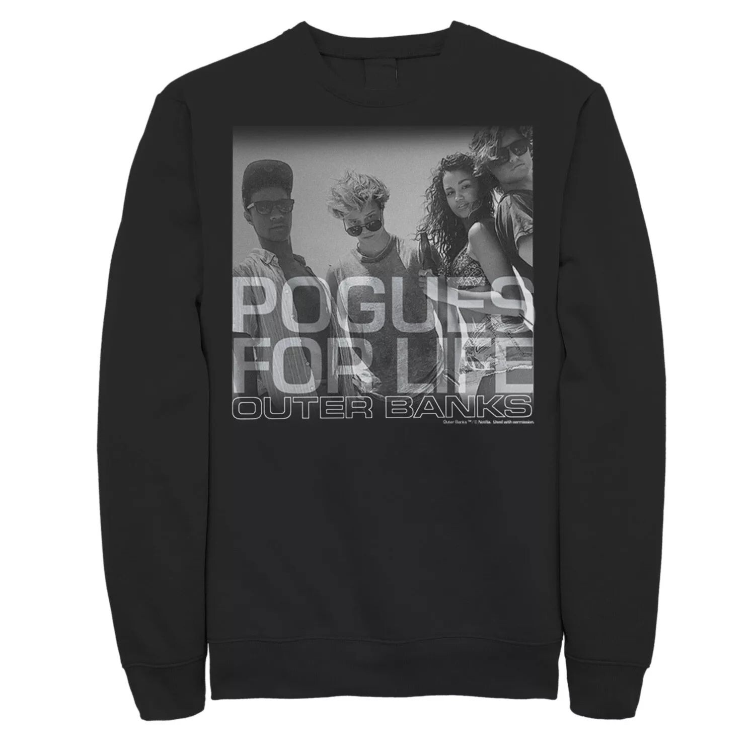 Мужская толстовка Outer Banks Pogues For Life Licensed Character
Мужская толстовка Outer Banks Pogues For Life Licensed Character