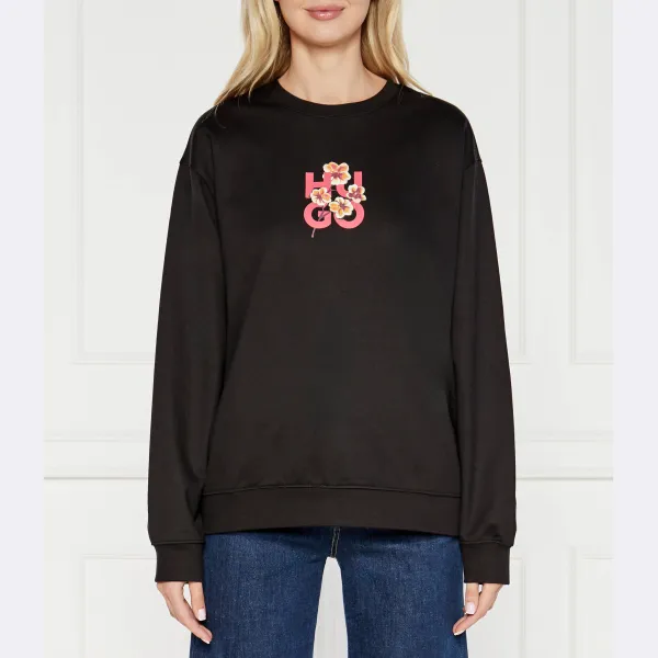 Толстовка повседневного кроя Hugo, черный
Толстовка повседневного кроя Hugo, черный