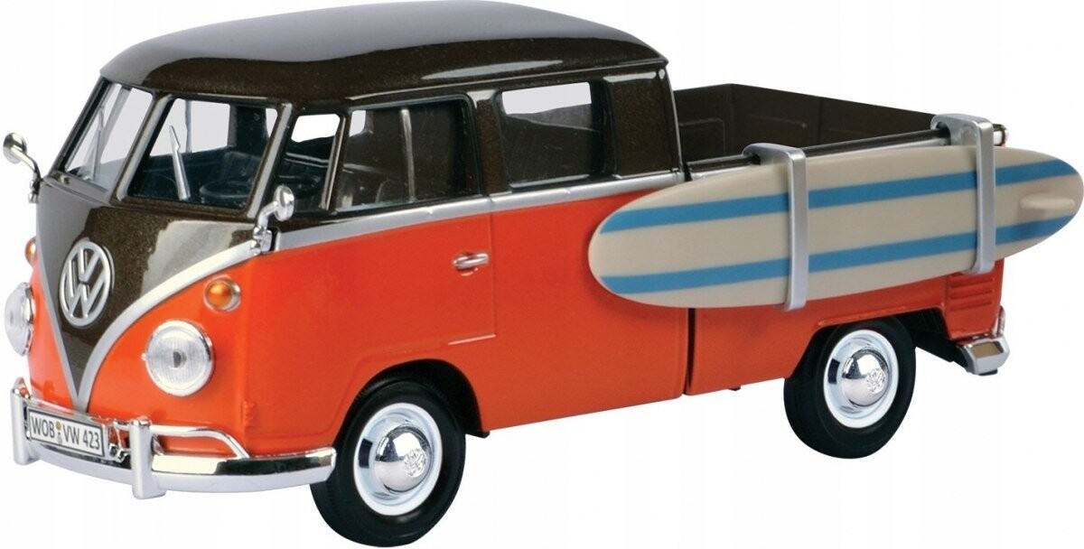 Motormax, VW Type 2 T1 Пикап с платой 1:24 Motormax 79560 
Motormax, VW Type 2 T1 Пикап с платой 1:24 Motormax 79560