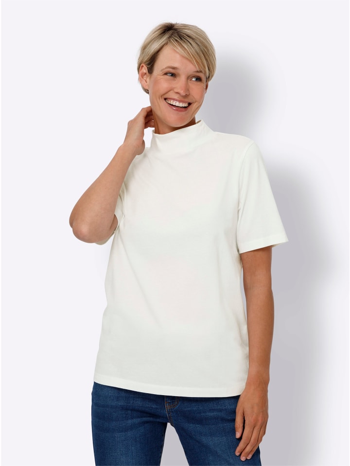 Рубашка с воротником-стойкой цвета экрю Sieh an!
Рубашка с воротником-стойкой цвета экрю Sieh an!