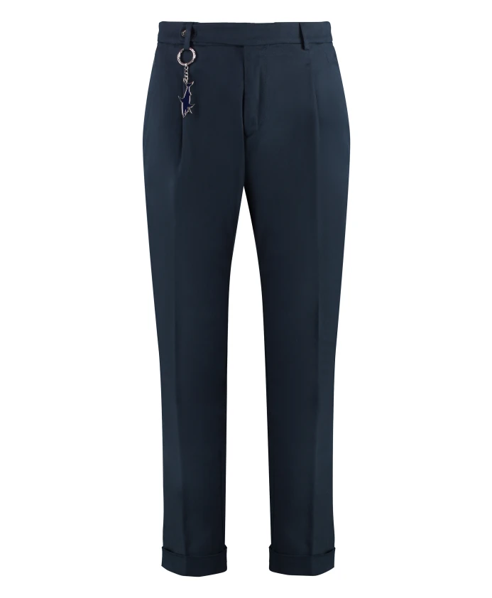 Очаровательные хлопковые брюки с карманами Paul & Shark, синий
Очаровательные хлопковые брюки с карманами Paul & Shark, синий