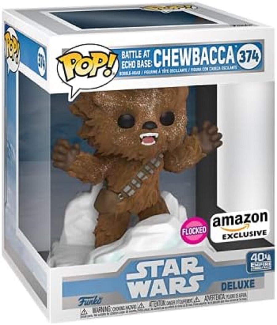Фигурка Funko POP! Deluxe Star Wars: Battle at Echo Base Series Chewbacca
Фигурка Funko POP! Deluxe Star Wars: Battle at Echo Base Series Chewbacca