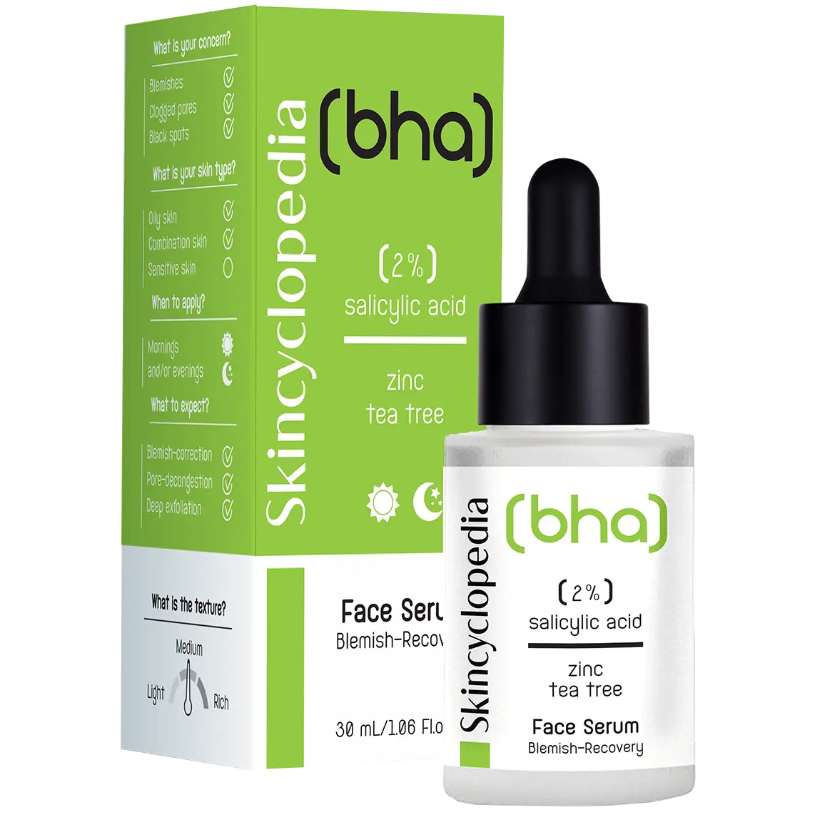 Skincyclopedia концентрированная профессиональная отшелушивающая и регенерирующая сыворотка с 2% салициловой кислотой, 30 мл
Skincyclopedia концентрированная профессиональная отшелушивающая и регенерирующая сыворотка с 2% салициловой кислотой, 30 мл