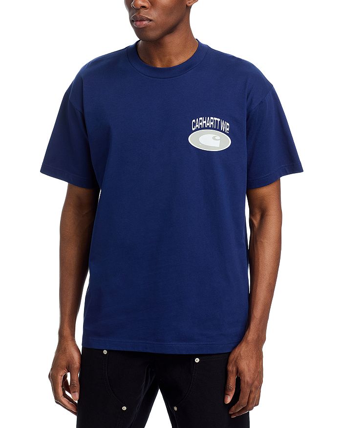 Футболка с коротким рукавом и принтом Carhartt WIP, синий
Футболка с коротким рукавом и принтом Carhartt WIP, синий