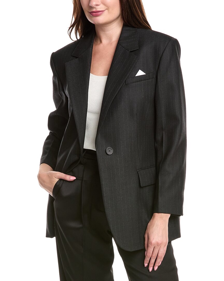 Сандро блейзер из смесовой шерсти Sandro, черный
Сандро блейзер из смесовой шерсти Sandro, черный