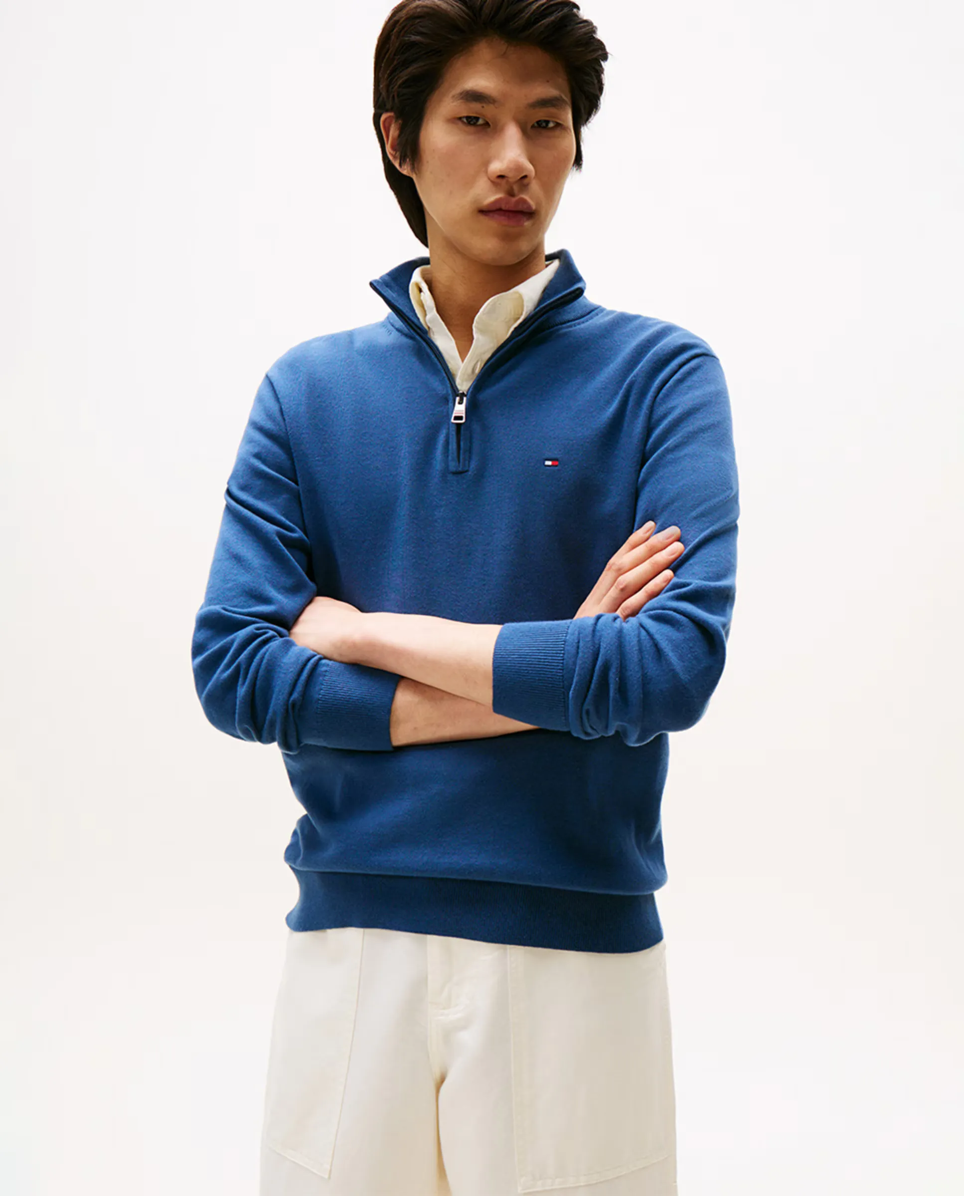 Мужской свитер с полной застежкой-молнией Tommy Hilfiger, индиго/синий
Мужской свитер с полной застежкой-молнией Tommy Hilfiger, индиго/синий