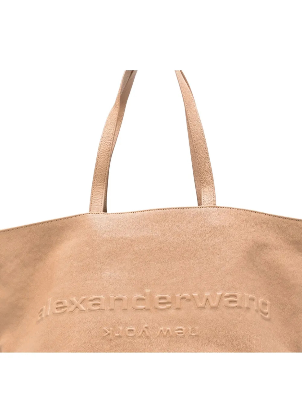 Сумка-тоут с тисненым логотипом Alexander Wang, нейтральный
Сумка-тоут с тисненым логотипом Alexander Wang, нейтральный