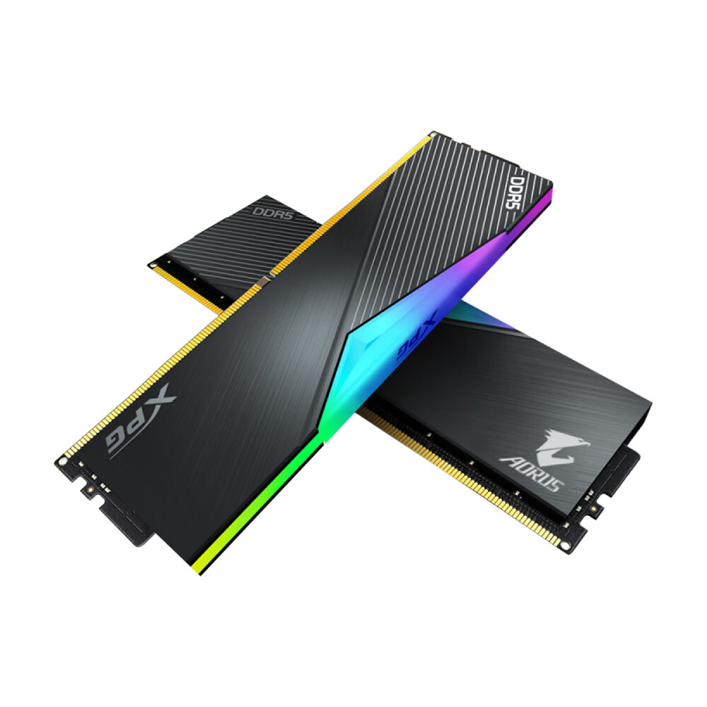 Оперативная память Adata XPG x Aorus RGB 32 Гб (2х16), DDR5, 6800 МГц, черный
Оперативная память Adata XPG x Aorus RGB 32 Гб (2х16), DDR5, 6800 МГц, черный