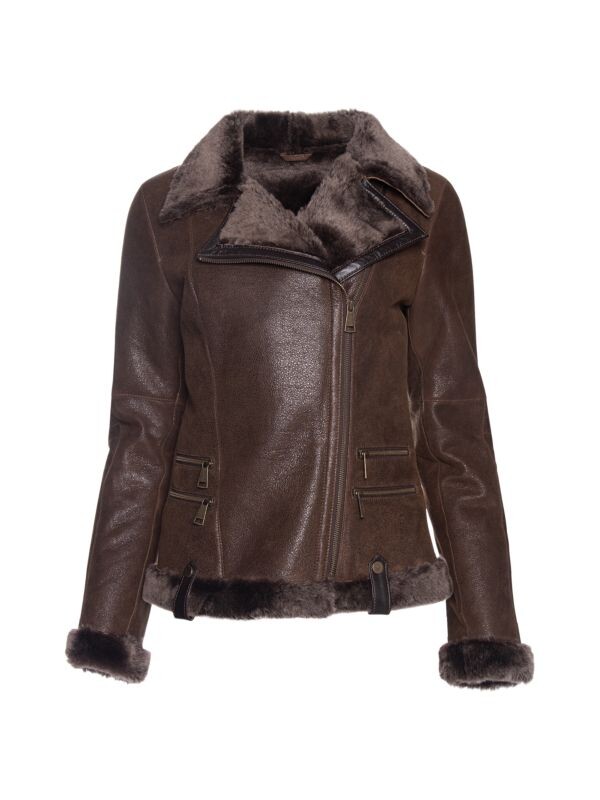 Байкерская куртка WOLFIE FURS из шерсти мериноса made for generation, черный
Байкерская куртка WOLFIE FURS из шерсти мериноса made for generation, черный