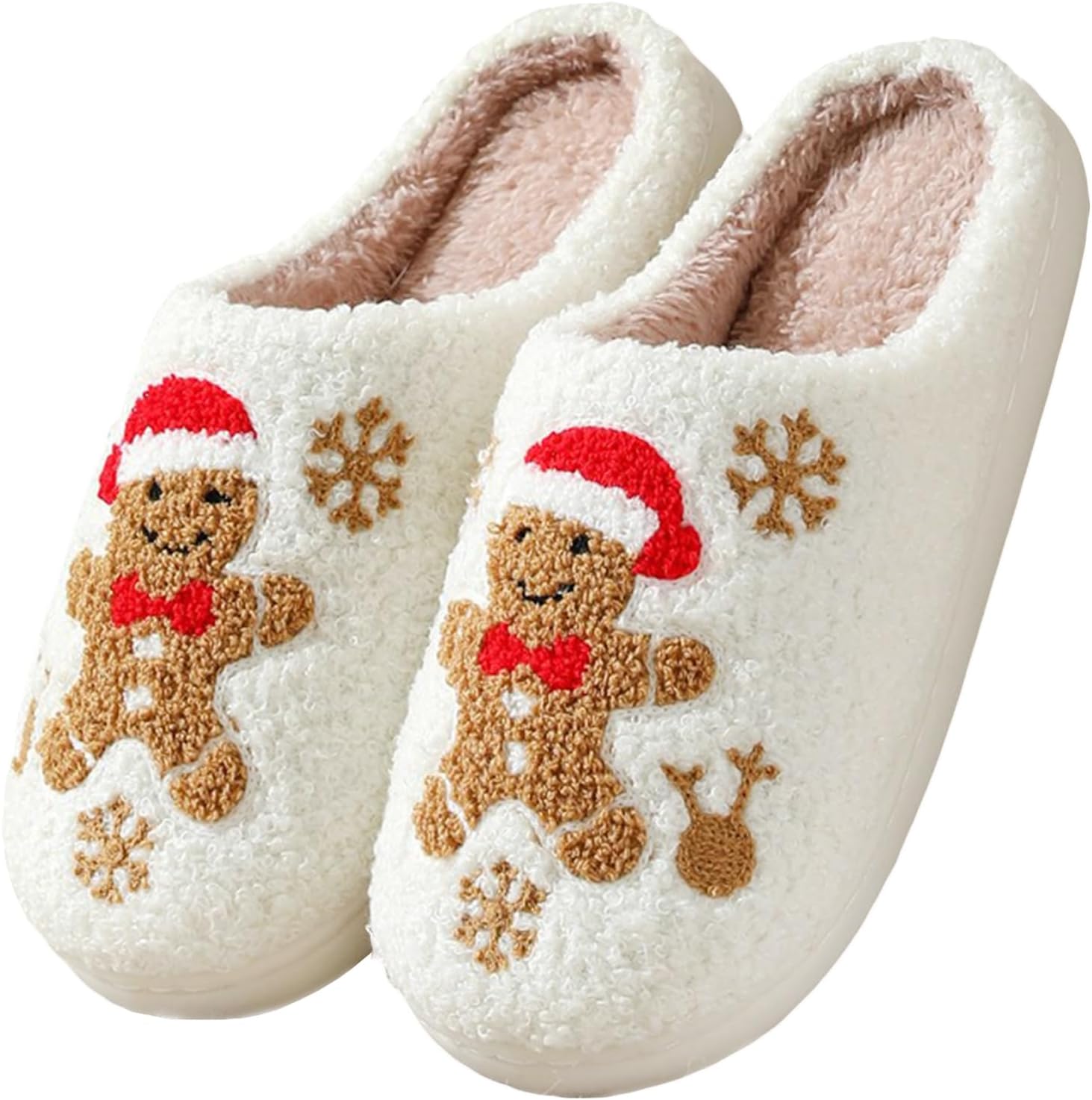 Тапочки QHTAZ для женщин и мужчин с эффектом памяти, теплые, пушистые и уютные, противоскользящие, для дома и улицы, 6-gingerbread Man
Тапочки QHTAZ для женщин и мужчин с эффектом памяти, теплые, пушистые и уютные, противоскользящие, для дома и улицы, 6-gingerbread Man