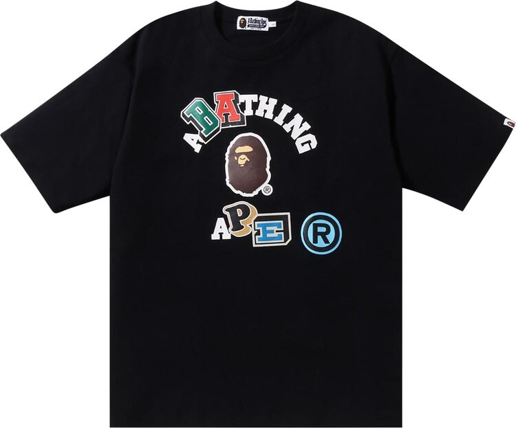 Футболка BAPE Multi Fonts Relaxed Fit College Heavy Weight Tee 'Black', черный
Футболка BAPE Multi Fonts Relaxed Fit College Heavy Weight Tee 'Black', черный
