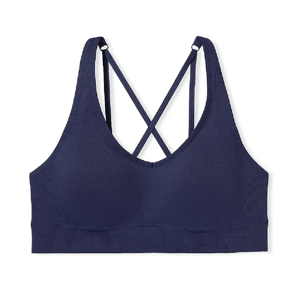 Спортивный бюстгальтер Victoria's Secret Pink Seamless Air Medium-impact, темно-синий
Спортивный бюстгальтер Victoria's Secret Pink Seamless Air Medium-impact, темно-синий