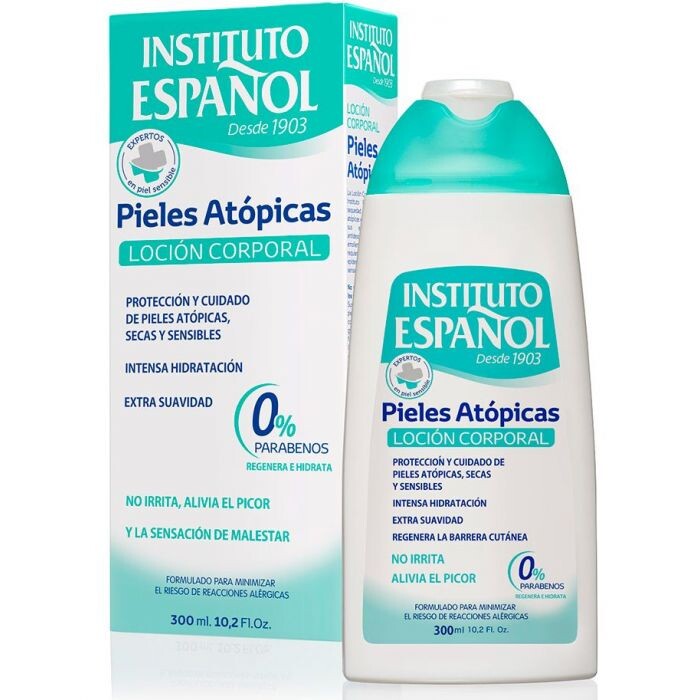 Молочко для тела Leche Corporal Pieles Atópicas Instituto Español, 300
Молочко для тела Leche Corporal Pieles Atópicas Instituto Español, 300