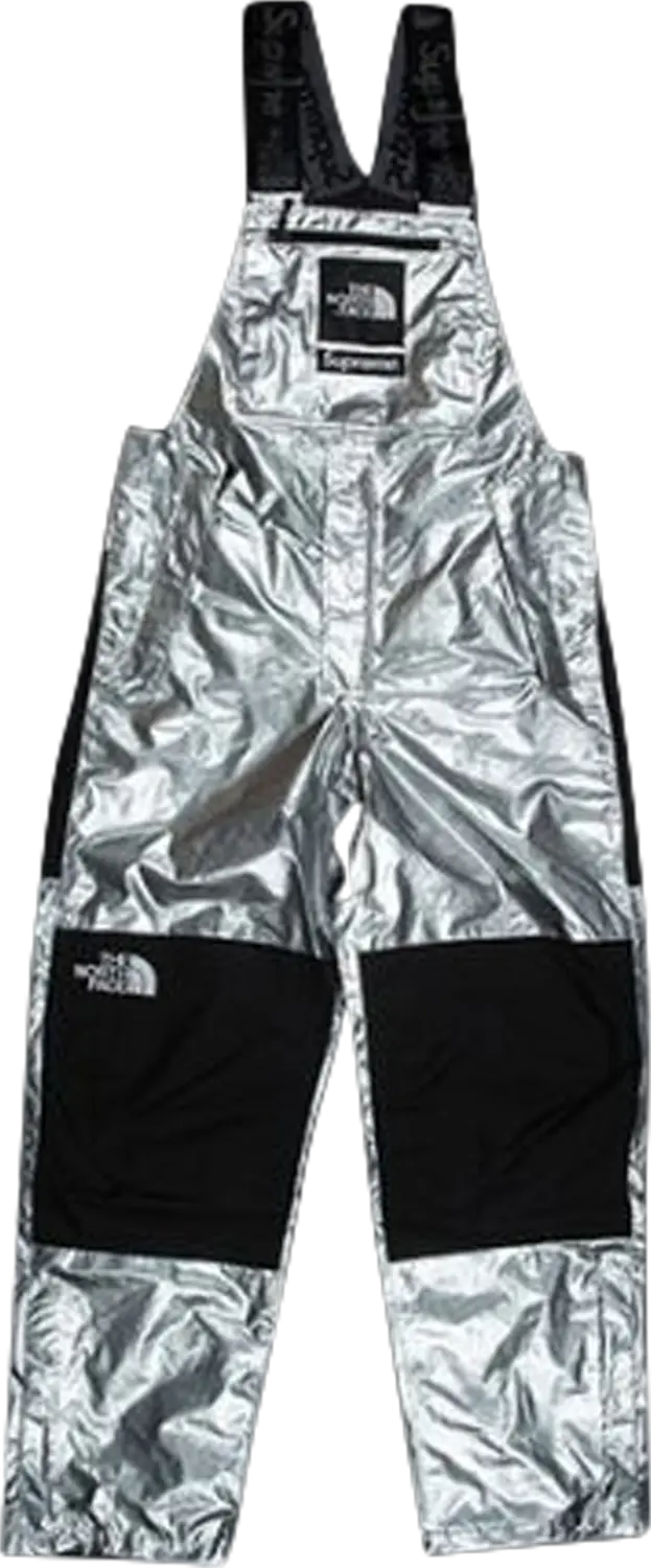 Брюки Supreme x The North Face Metallic Bib Pants 'Silver', серебряный
Брюки Supreme x The North Face Metallic Bib Pants 'Silver', серебряный